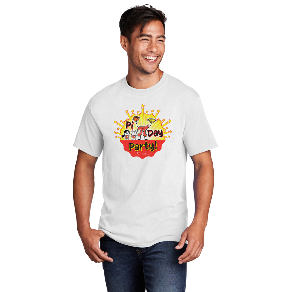 Adult Pi Day T-shirt: Mathnasium