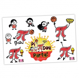 Pi Day Sticker Sheet