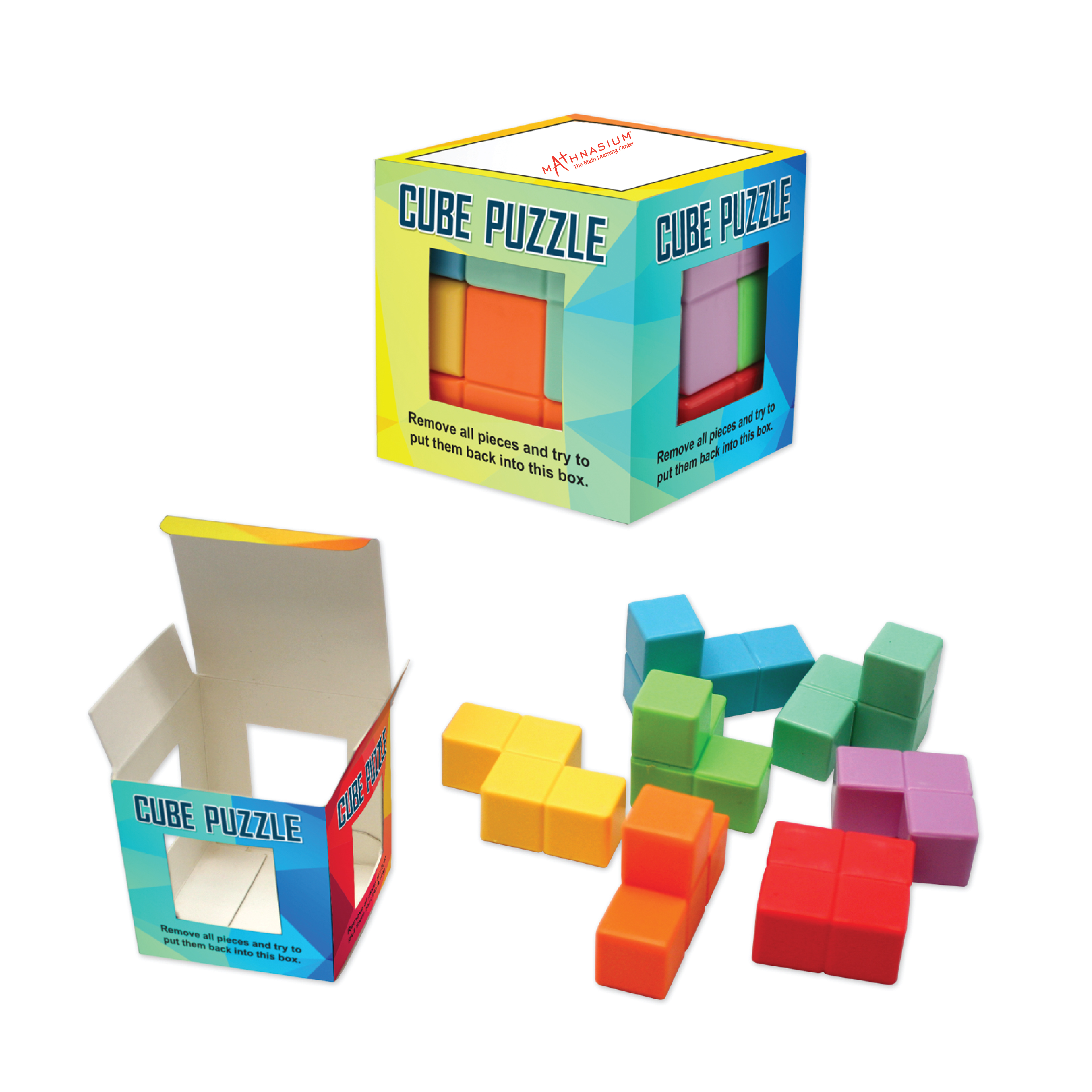 Cube Puzzle in Box