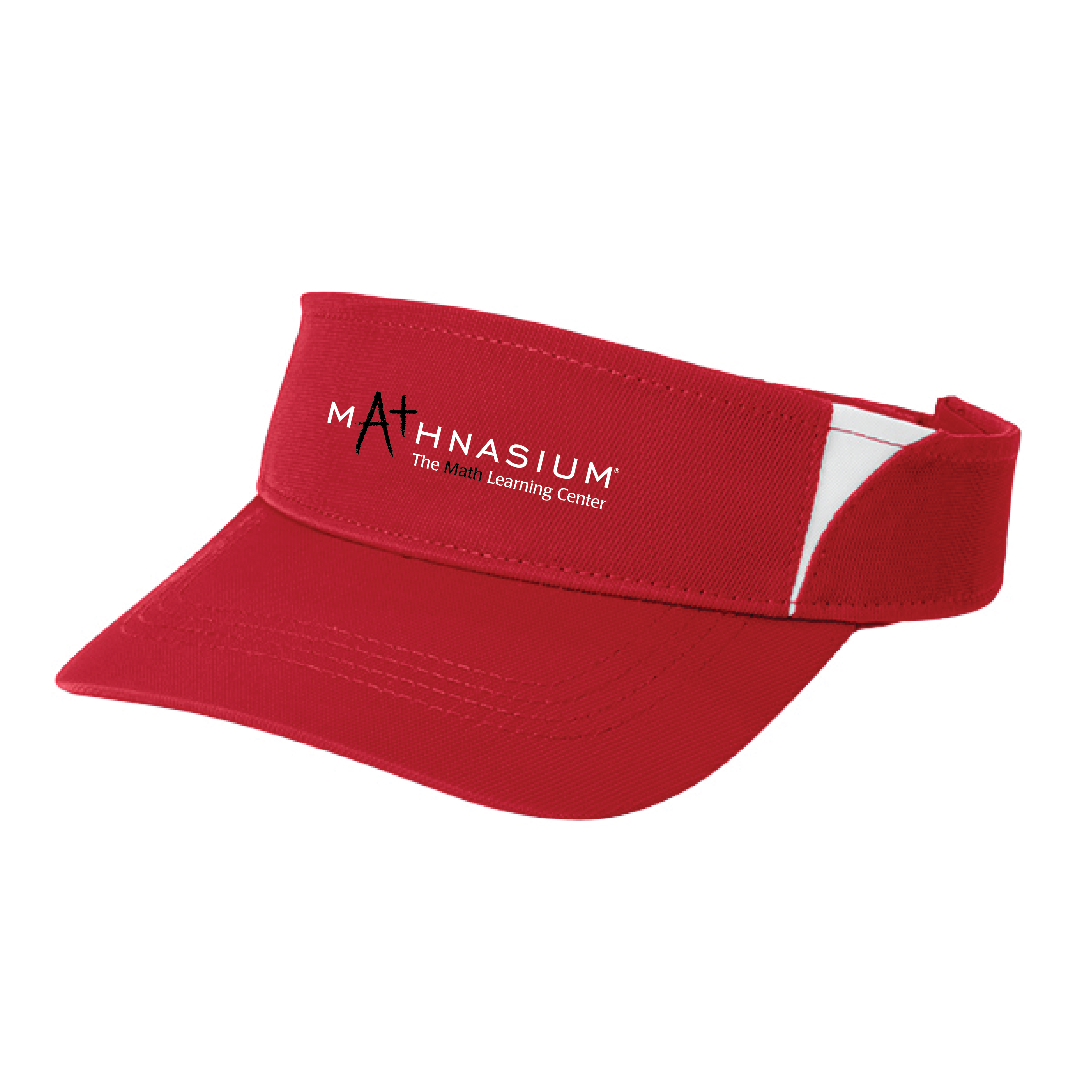 Red/White- Color Block Visor