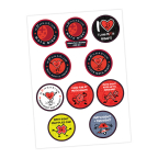 Math Night Sticker Sheet