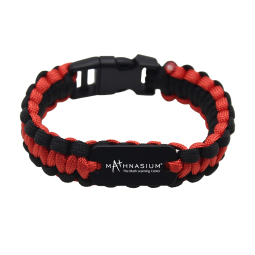 Mathnasium Paracord Bracelet-Adult