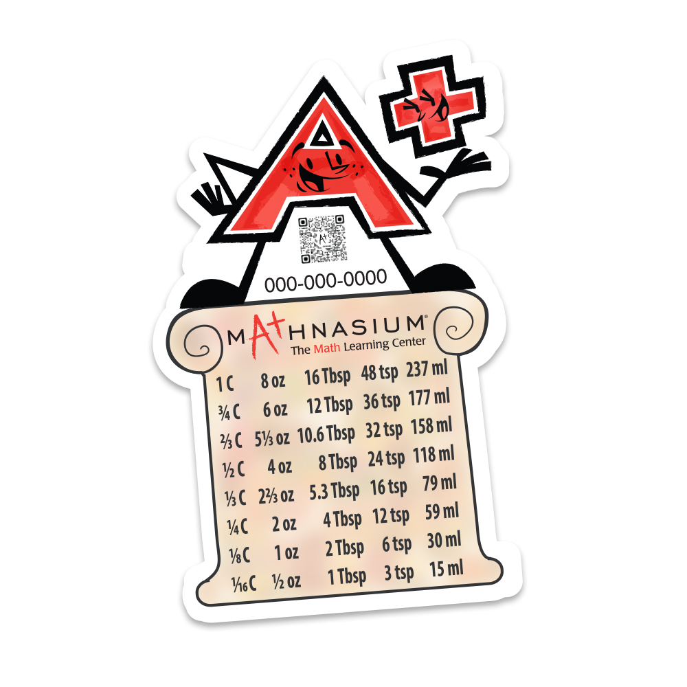 Mathnasium Measuring Magnet - Personalized