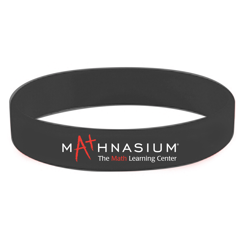 Adult Silicone Bracelet in Black (Pack of 25)