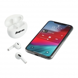 White Wireless Bluetooth® Earbuds 2.0