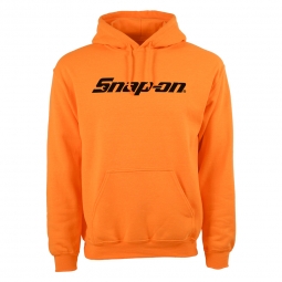 Safety Orange Pullover Hoodie