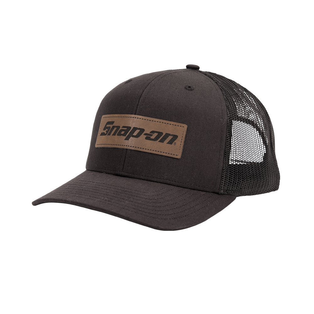 Richardson® Patch Trucker Cap Black: Snap-on Consumer