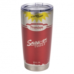 20 oz. Red/Silver Tumbler - While Supplies Last