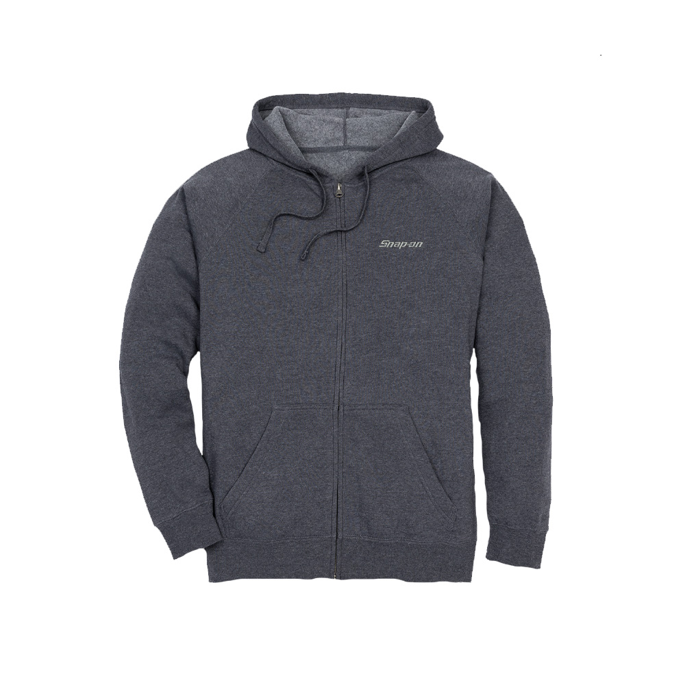 Navy Full Zip Hoodie: Snap-on Consumer