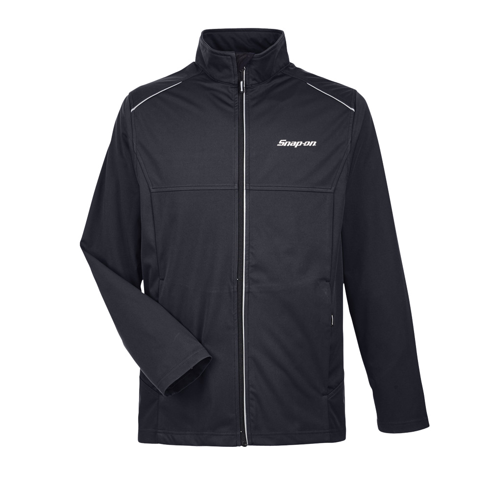 Black Tech Shell Jacket Snapon Consumer