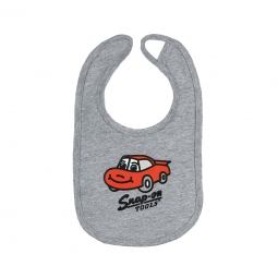 Heather Grey Bib