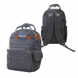 Grey Diaper Backpack