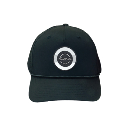 Richardson® Patch Performance Black Rope Cap