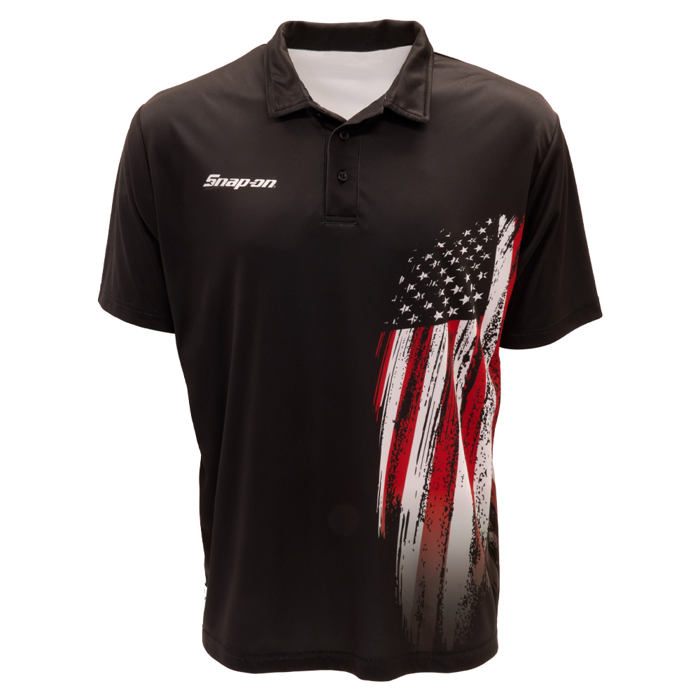 Flag Polo: Snap-on Consumer