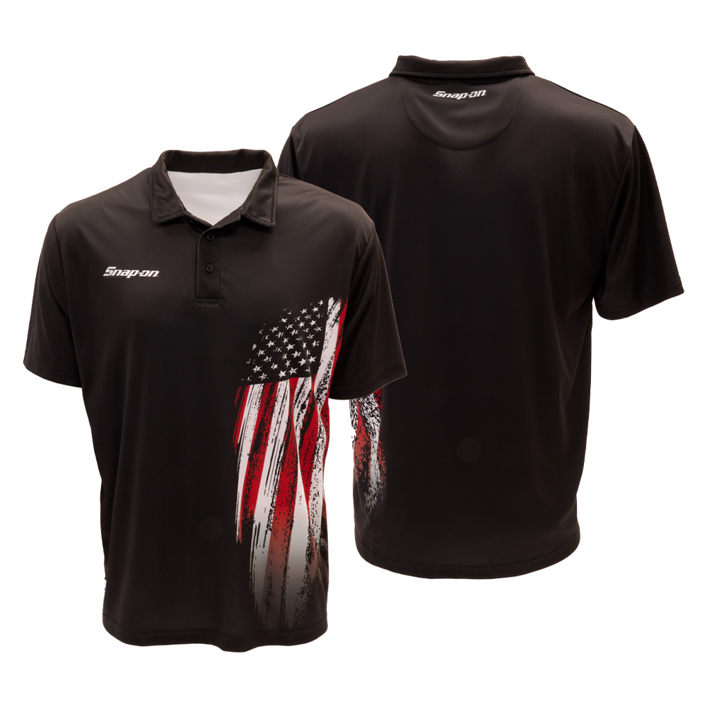 Flag Polo: Snap-on Consumer
