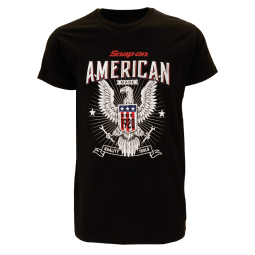 USA Made Eagle Black T-Shirt