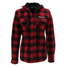 Ladies' Eddie Bauer® Red/Black Shirt Jac
