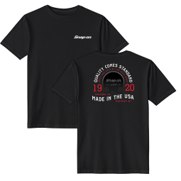 Quality Comes Standard Black T-Shirt