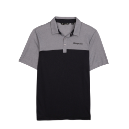 TravisMathew® Heather Grey/Black Polo
