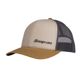 Richardson® Beige/Charcoal/Gold Trucker Cap