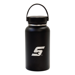 33 oz. Black Stainless Steel Water Bottle
