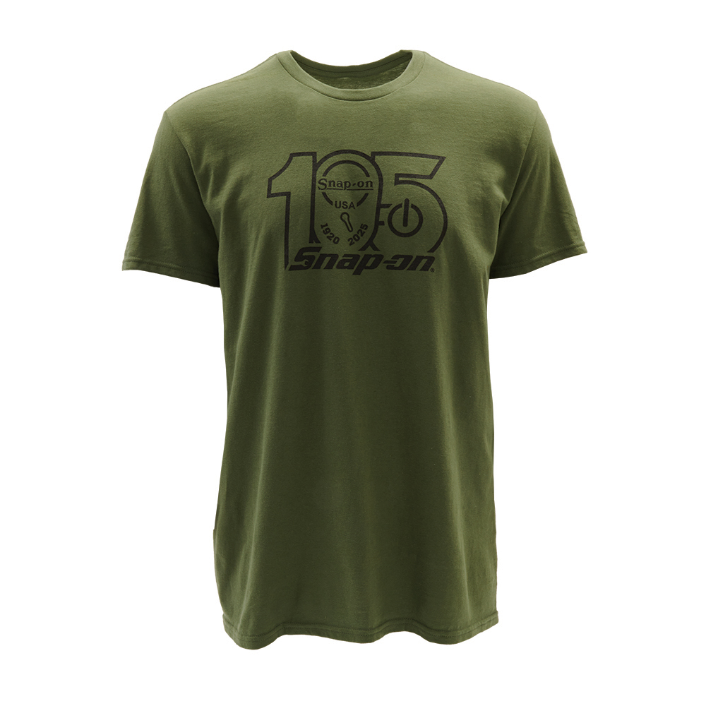 105th Olive Green T-Shirt: Snap-on Consumer