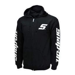 Black Billboard Full Zip Hoodie