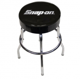 Black/Chrome Counter Stool