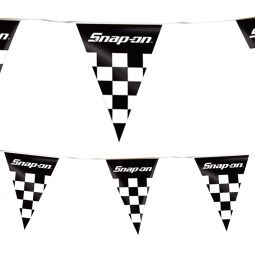 30' Checkered Flag Pennant String