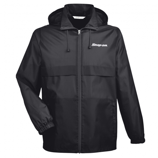 Rain Jacket Black: Snap-on Consumer